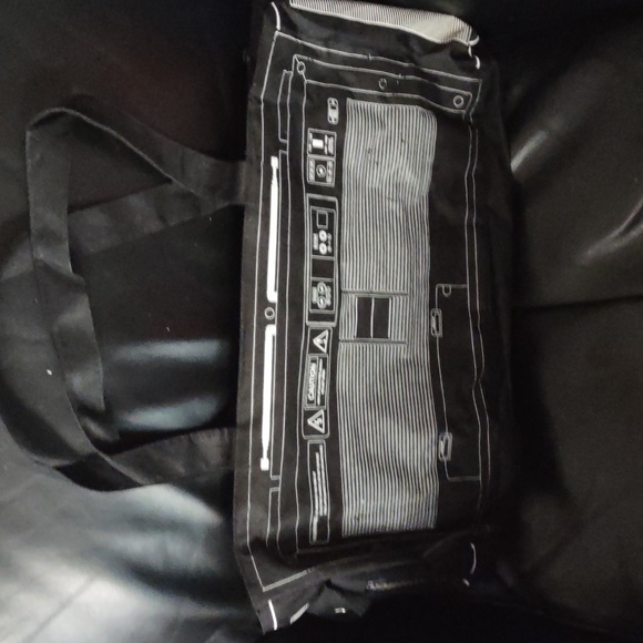 Boombox FM Radio Tote Bag - Picture 2 of 7